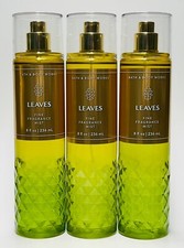 3 Bath Body Works LEAVES Fine Fragrance Mist Spray