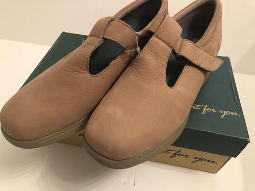 Drew Diabetic Orthopedic Comfort Shoes Size 9.5 M Taupe Nubuck New Sport Tee - Picture 2 of 11