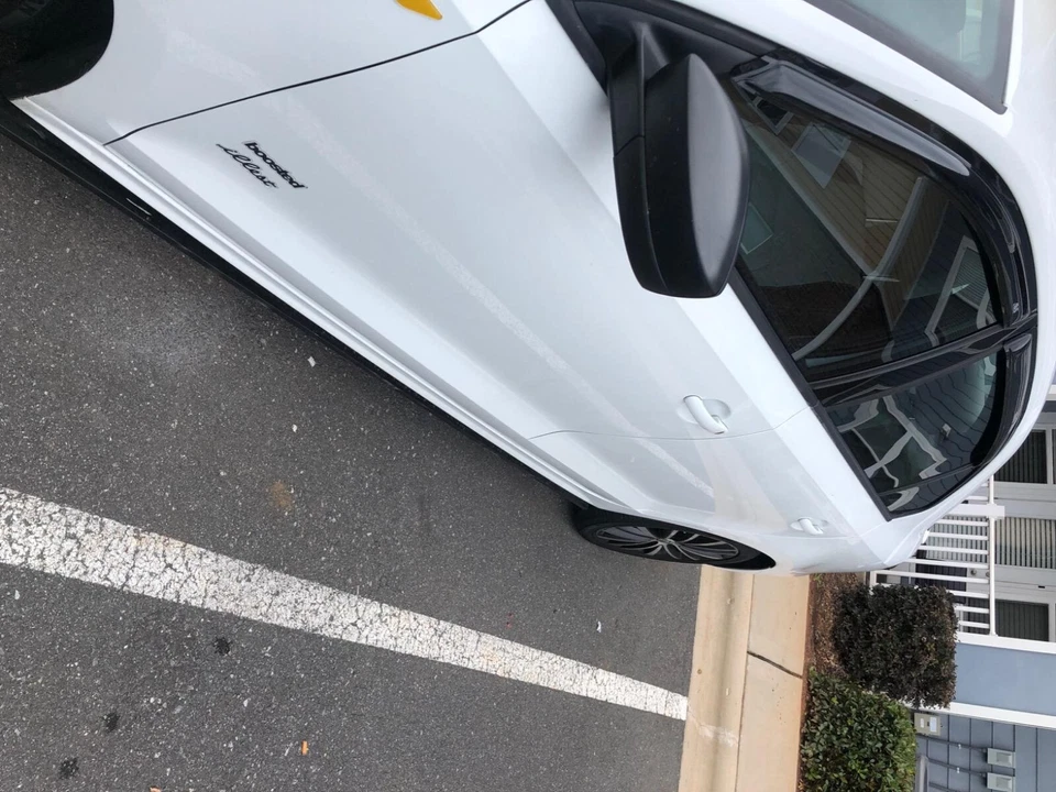 AVS 3M Stick On Rain Guard Vent Visors for 11-18 VW Volkswagen Jetta Made in USA - Image 3 of 4