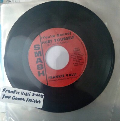 FRANKI VALLI THE VALLI BOYS YOUR GONNA HURT YOURSELF/NIGHT HAWK S-2015