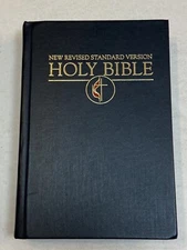 Holy Bible NRSV New Revised Standard Version Hardcover 1989 Cokesbury Zondervan