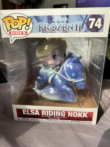 Disney Frozen 2 Elsa Riding Nokk Horse Funko Pop Figure #74