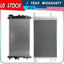Radiator and AC Condenser Kit For 2011 2012 2013 2014 2015 Chevrolet Cruze