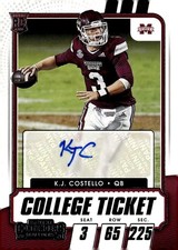 2021 Panini Contenders Draft Picks #304 K.J. Costello