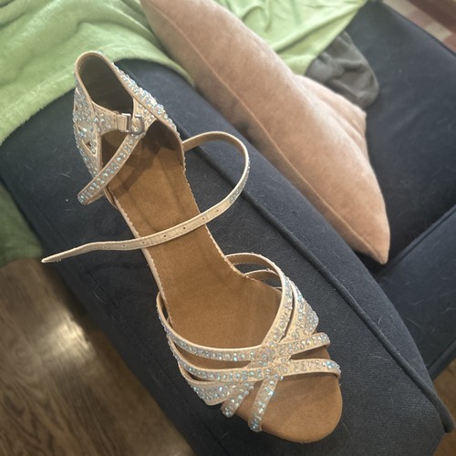 Dance And Sway Tango/Salsa Dance Shoes Size 10 #75
