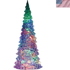 Crystal Lighted Tree, 4 Color Changeable & Color Transformation, XL, New 2019...