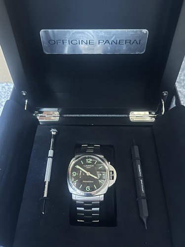 Panerai Luminor 1950 3-Day GMT PAM00329 Stainless 2015