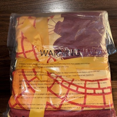 Disney Lion King 30th Anniversary Throw Blanket   Simba & Mufasa   New with Tags