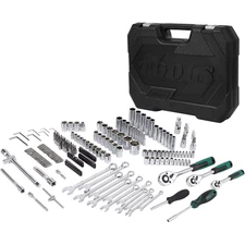 Mechanics Tool Set 216PCS (Including the Case) Portable Tool Kits and Socket Set
