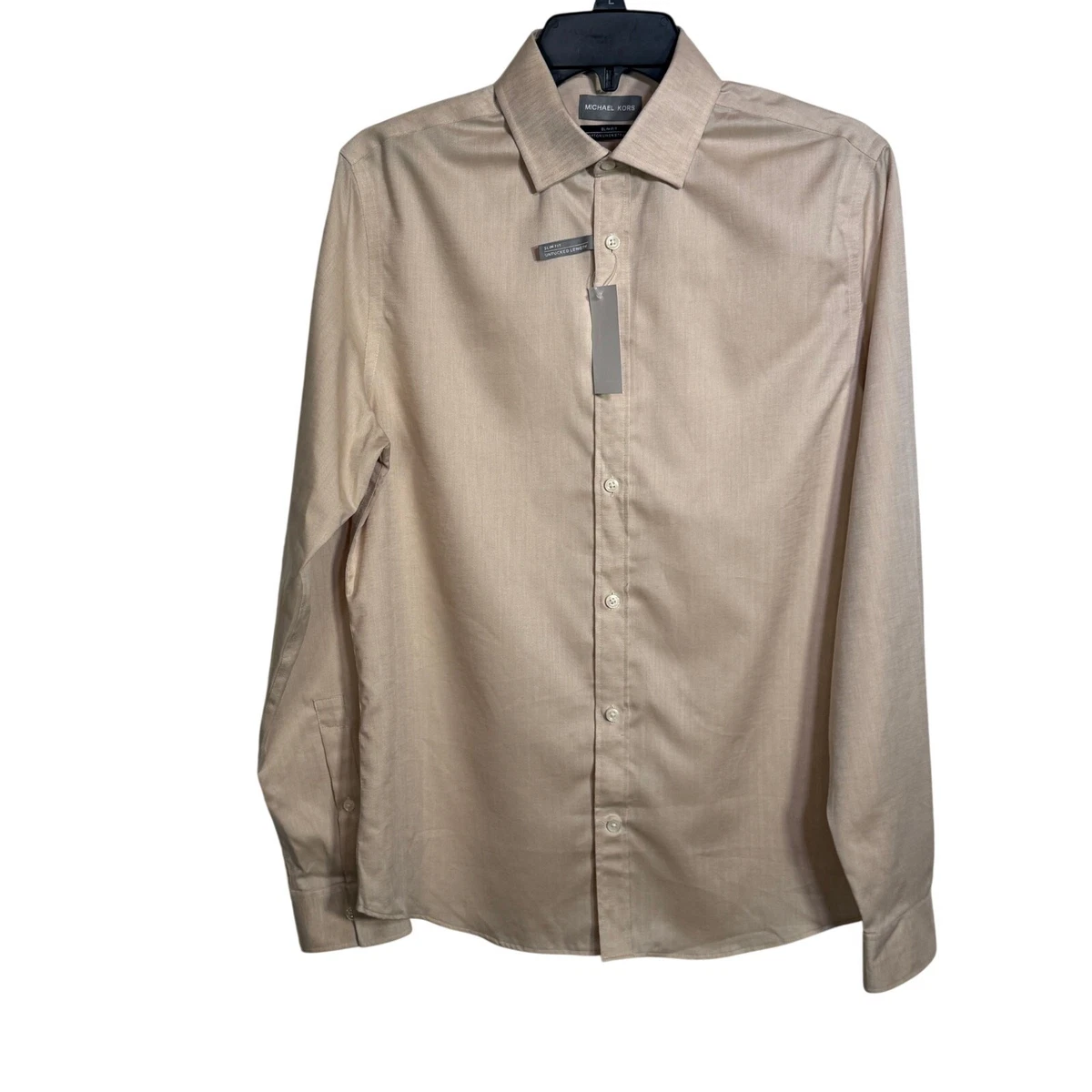 Michael Kors Solid Dress Shirts for Men for sale | eBay