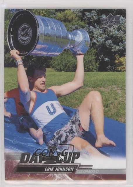2022-23 Upper Deck Extended Series Day with the Cup Erik Johnson #DC24 6m7