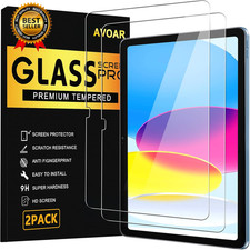 2 Pack Screen Protector for Ipad 11Th A16 2025  10Th Gen 10.9 2022...