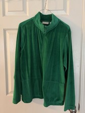 So soft!  Sport Savvy Essentials Green Velour...