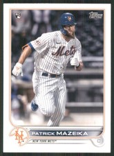 2022 Topps #166 Patrick Mazeika RC New York Mets 45901