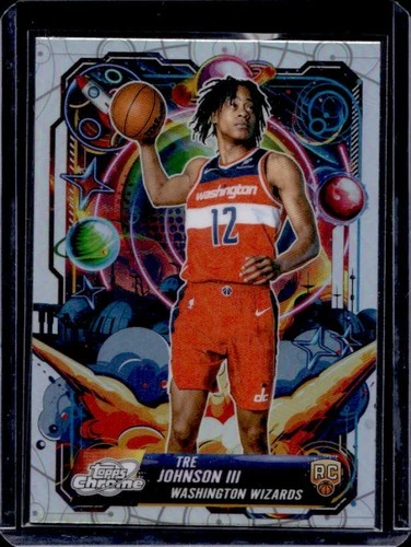 2025 Topps Cosmic Chrome Tre Johnson III Refractor (RAW)