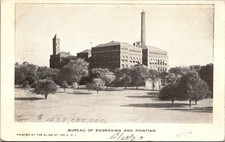 Private Mailing Card Bureau of Engraving and Printing Vintage Postcard B84