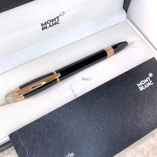 Montblanc Starwalker Black Pink Red Gold Fountain Pen with Case 105651