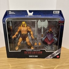 MOTU Masterverse Revelation Savage He-Man & Orko Action Figure