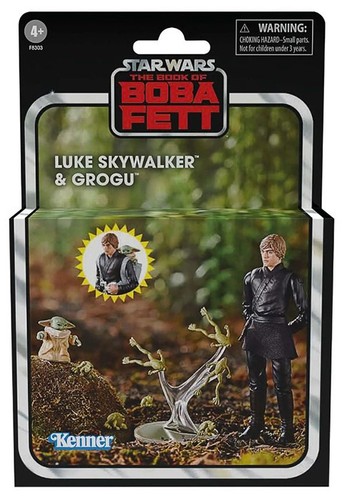 Luke Skywalker and Grogu 3.75-Inch Scale 2-Pack | The Book of Boba Fett - Picture 3 of 12