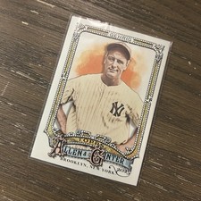 Lou Gehrig #6 New York Yankees MLB Topps 2025 Allen & Ginter Baseball Card