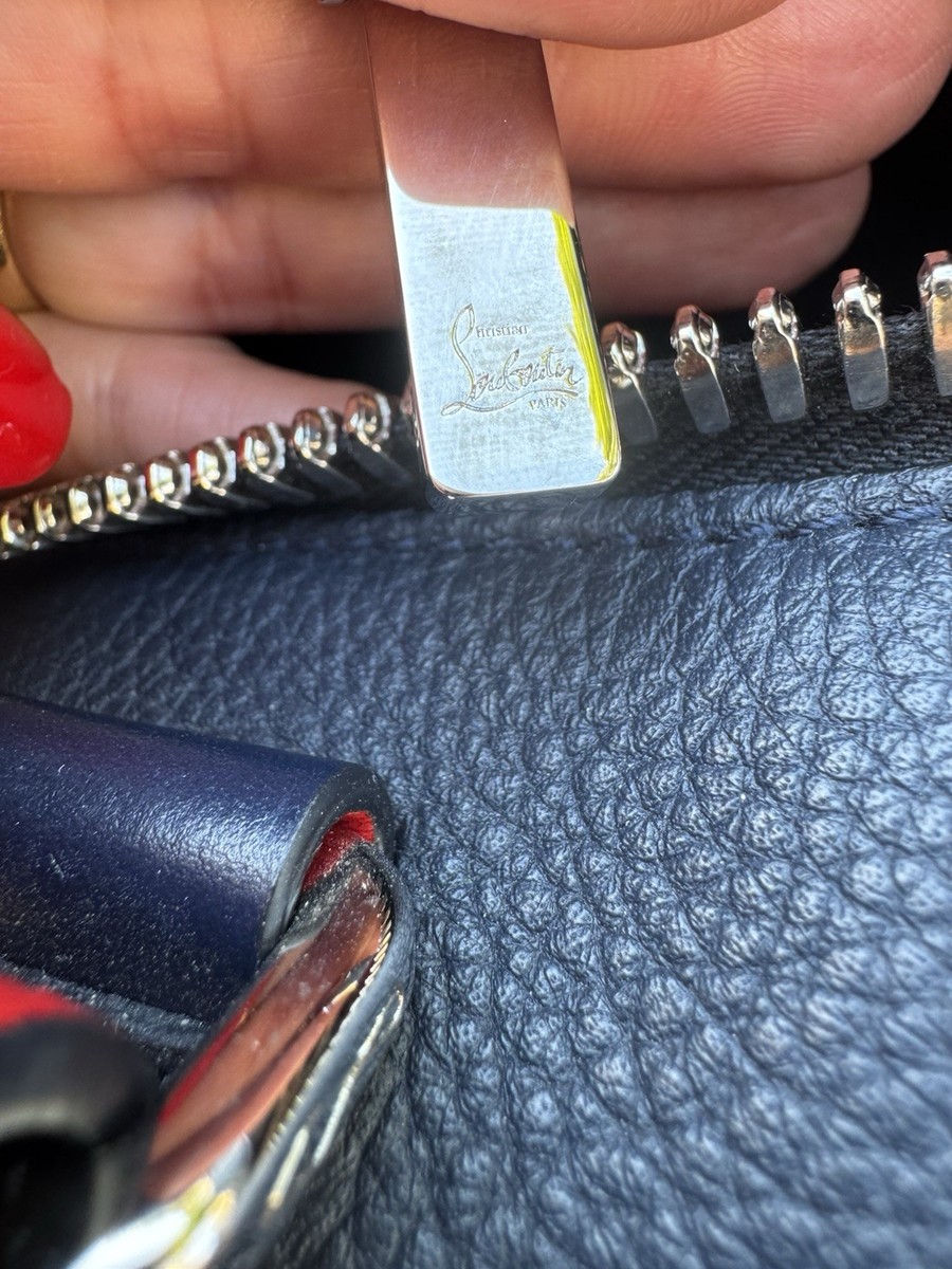 Christian Louboutin BAGDAMON Bag Damon Emblem Decorated Leather