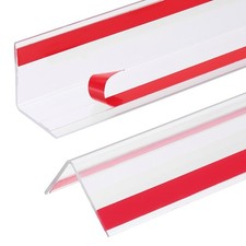 2Pcs Wall Corner Protector, 80cm x 3.9cm Self Adhesive Corner Guards, Clear