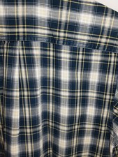 Vintage Carhartt Plaid Short Sleeve Button Down Shirt Men's Size Medium -K3