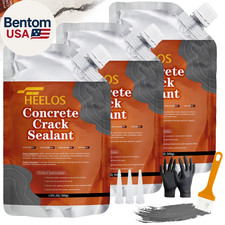 Concrete Crack Filler and Sealant,3Pack Quick Drying Cement Crack Filler Waterpr