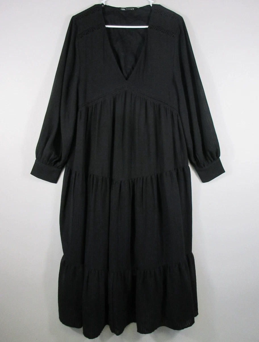 Zara Long Sleeve Maxi Dresses for Women for sale | eBay