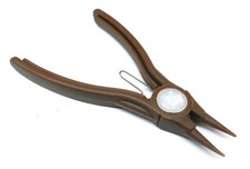 Nylon Pliers Jewelry Round Nose Plier ALL Plastic IV Non-Marring Soft Wire Work