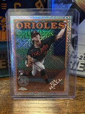 2023 TOPPS CHROME D.L. HALL '88 BASEBALL SILVER PACK ROOKIE #T88C-43