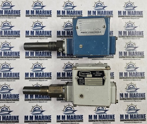×2pcs Amot Controls 4140DK1H00CK6-EV / EE Temperature Switch 120-250°C - Picture 1 of 12