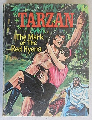 TARZAN THE MARK OF THE RED HYENA~BLB~BIG LITTLE BOOK~EDGAR RICE BURROUGHS~TYPE 3
