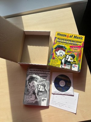 PC Software House of Music Rubber Duck Vintage Retro Big Box Techno Synthesizer