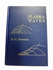 Plasma Waves D. G. Swanson Hardcover Textbook Book Navy Gold Academic Press