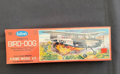 Guillow's Cessna O-IE Bird-Dog Flying Model Kit / Kit 902 / 18'' WS / Sealed