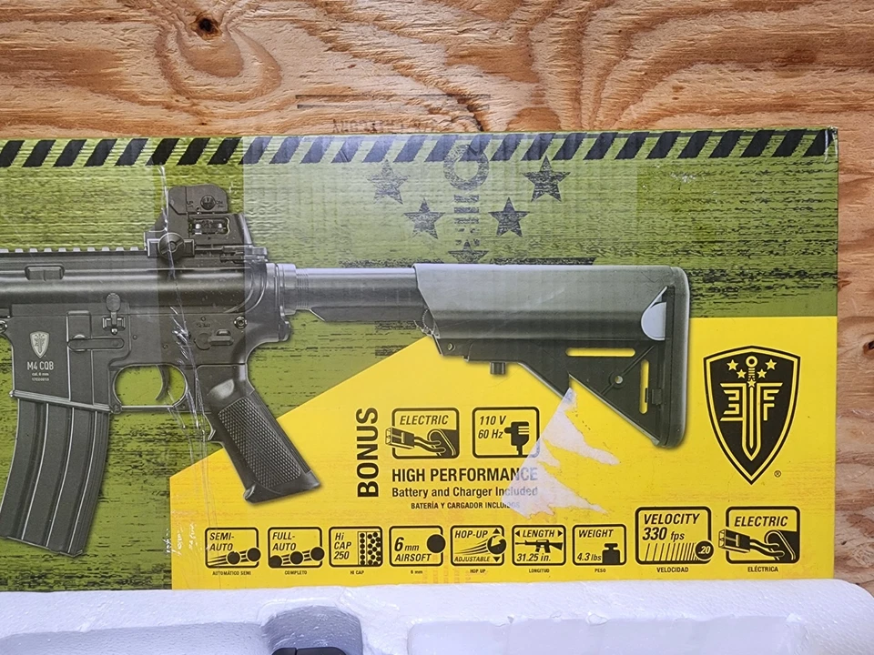 Rifle eléctrico usado Airsoft Elite Force CQB subasta #71U Foto 4 de 4