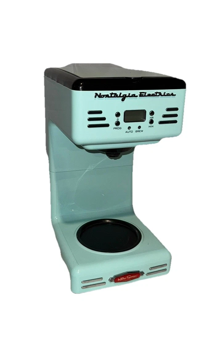 12 cup coffee maker - Retro series by Nostalgia Electrics - Carafe not included