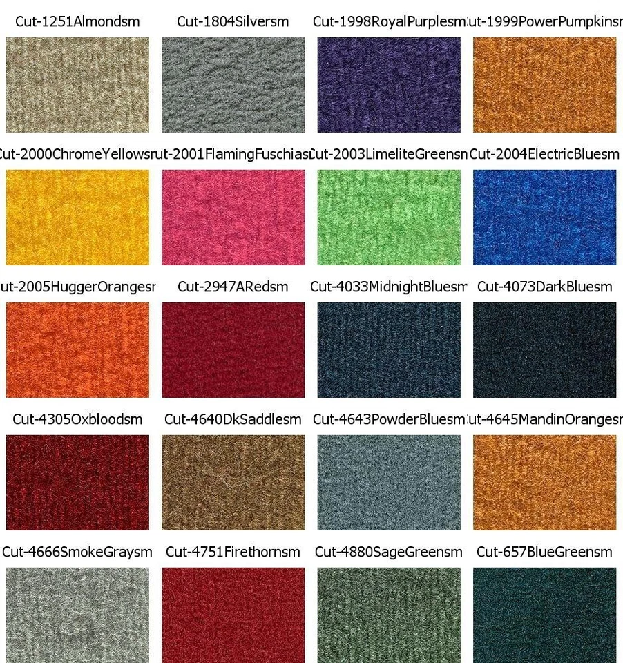 NEW Molded Carpet 4 Door Complete Lincoln Town Car 1998-2000 Choose Color 12043 Foto 4 de 4