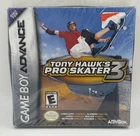 Tony Hawk's Pro Skater 3 Nintendo Game Boy Advance Sealed