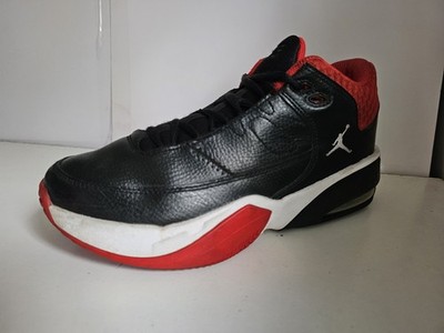 NIKE AIR JORDAN MAX AURA 3 (GS) UK 5 EU 38 MÄDCHEN JUNGEN DAMEN SCHWARZ ROT SNEAKER