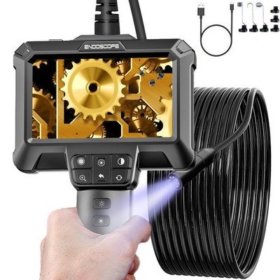 Borescope Camera with Light, 16.5ft Endoscope Inspection,Waterproof Snake Camera