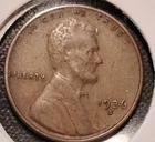 1936 S Lincoln Wheat Penny