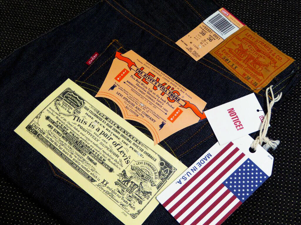 501XX LVC Old Japan Planning 55501-0051 W38 1955 LEVI'S USA 501XX LVC Old Japan Planning 55501-0051 W38 1955 LEVI'S USA