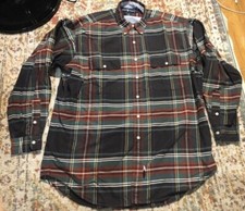 Vintage Ralph Lauren madras check plaid shirt L