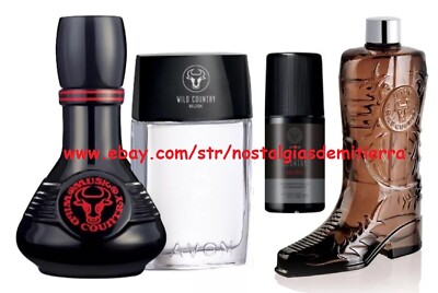 Avon WILD COUNTRY MUSK SET DE PIEZAS PARA CABALLERO PAQUETE ESPECIAL  ORIGINAL