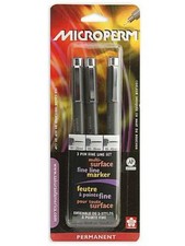 Sakura Microperm Fine-Line Pen Set - set of 3 - PACK OF 3