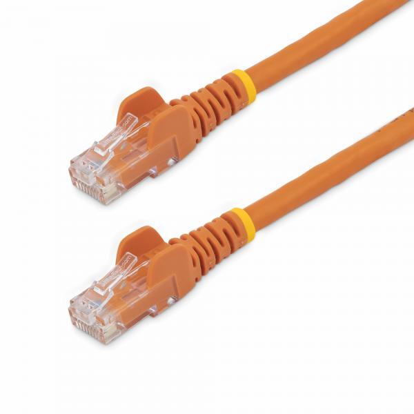 Startech - Cables CAVO PATCH ANTIGROVIGLIO CAT6 UTP COLORE ARANCIONE - 3 M