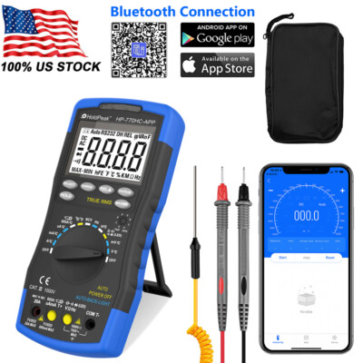 Digital Multimeter TRMS Multi Meter Voltmeter Ammeter Measure AC DC Volt Amp Ohm