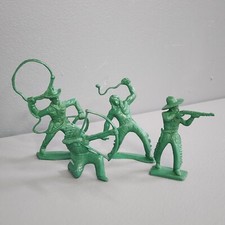 Vintage Tim Mee Cowboys and Indians Set of 4